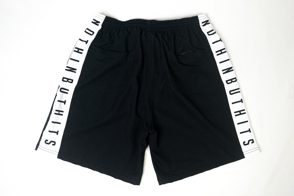 
                  
                    Load image into Gallery viewer, Striped Athletic Trunks - Black
                  
                