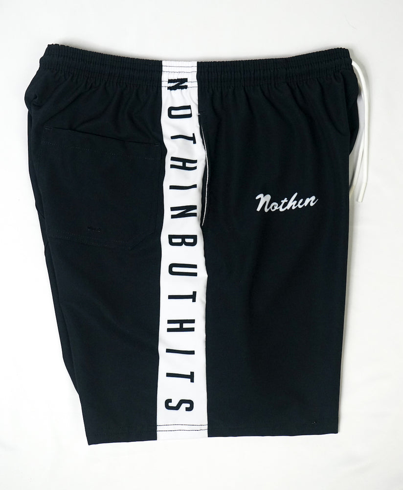 
                  
                    Load image into Gallery viewer, Striped Athletic Trunks - Black
                  
                