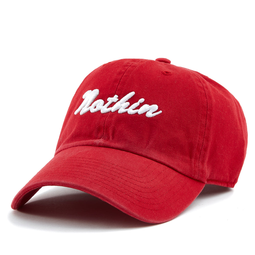 
                  
                    Load image into Gallery viewer, Nothin Strapback Hat - Red
                  
                