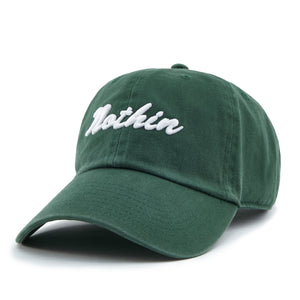 
                  
                    Load image into Gallery viewer, Nothin Strapback Hat - Forest Green
                  
                