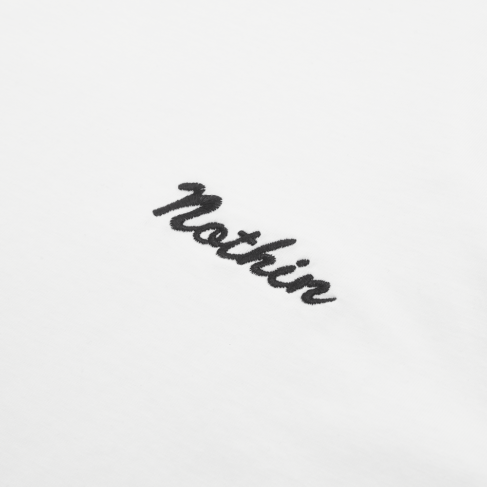 
                  
                    Load image into Gallery viewer, Nothin Basic Long Sleeve - White (Men&amp;#39;s)
                  
                