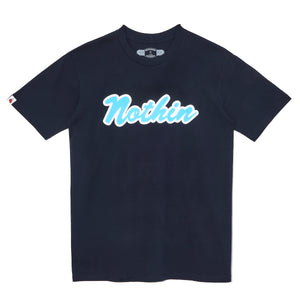 
                  
                    Load image into Gallery viewer, Nothin Classic Tee - Navy/Carolina Blue
                  
                