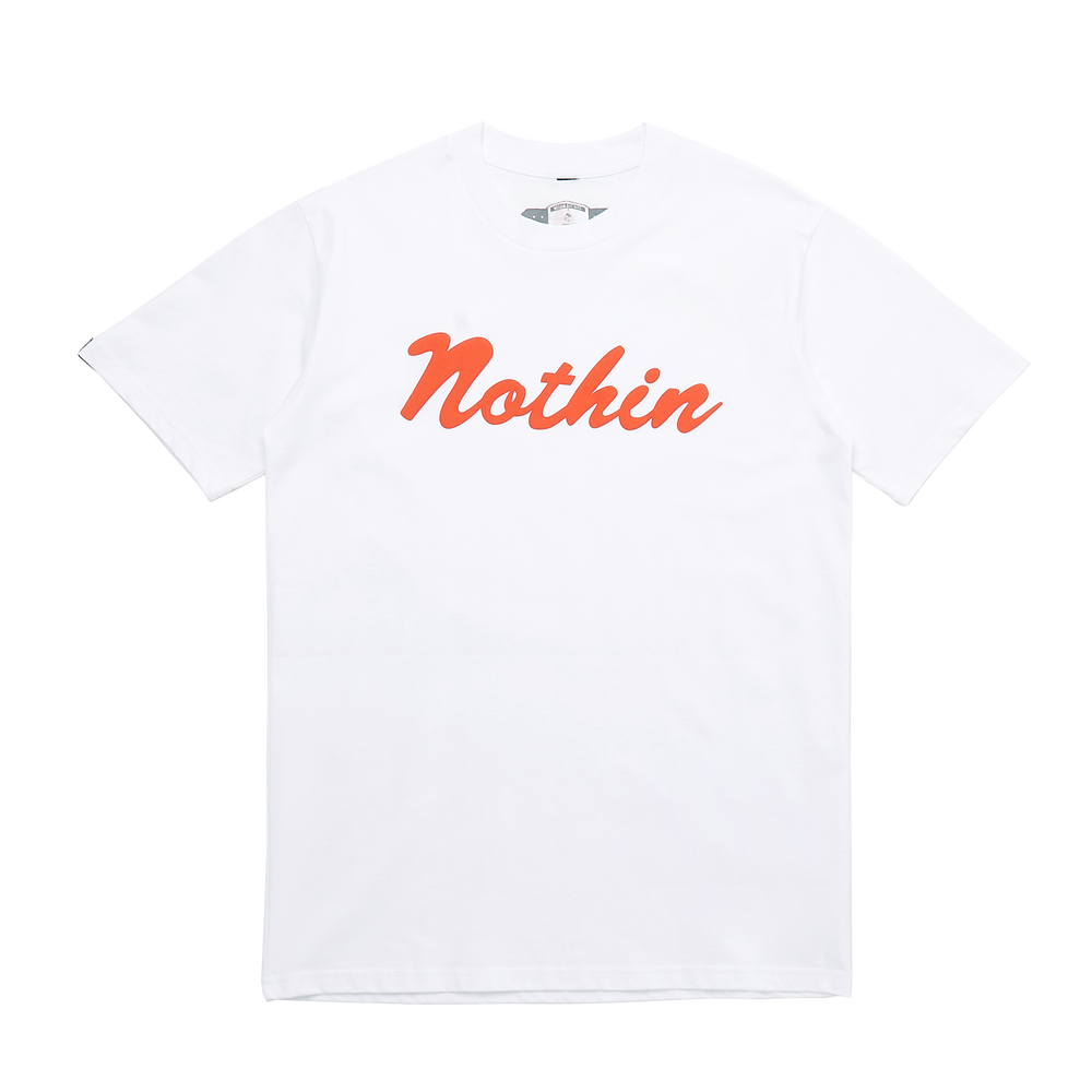 Nothin Classic Tee - White/Red